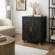 Lennox cupboard in a living room with a vase