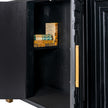 door open showing the inner shelf