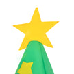 Close-up of a decorative detail on the 7ft inflatable Christmas tree