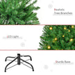 5ft warm white pre-lit Christmas tree – image 8