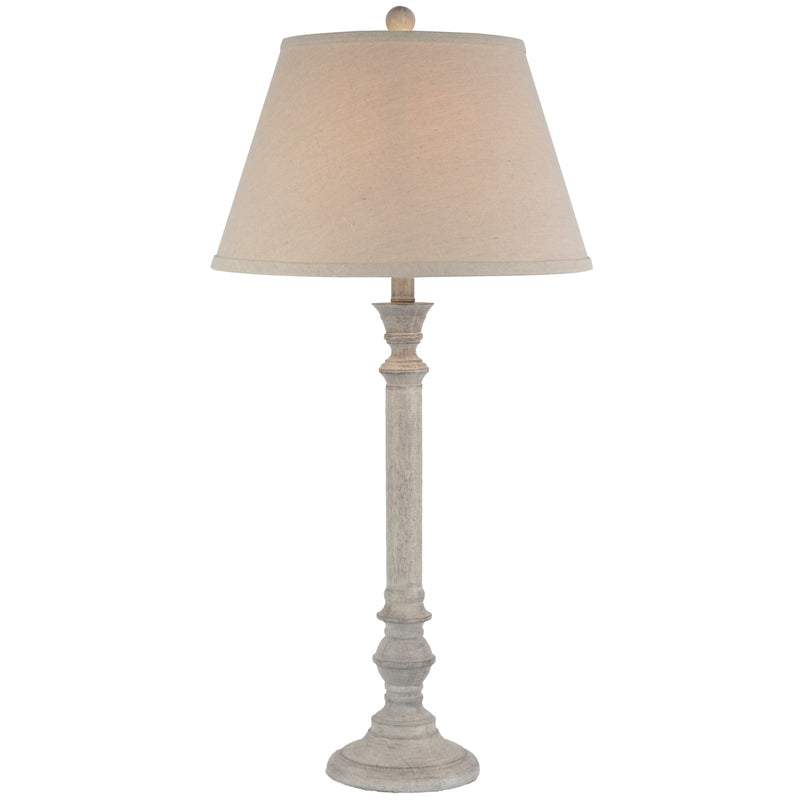 Liora Table Lamp with Linen Shade – 79cm, product view