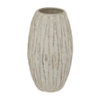 Lorenzo large fin textured ceramic vase