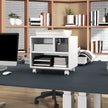 White mobile printer cabinet – image 7