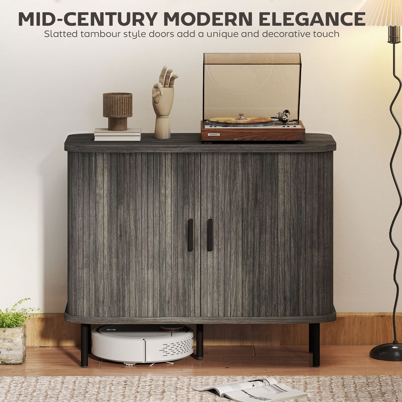 Tambour sideboard – image 4