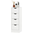 Narrow 4-drawer bathroom cabinet – image 10