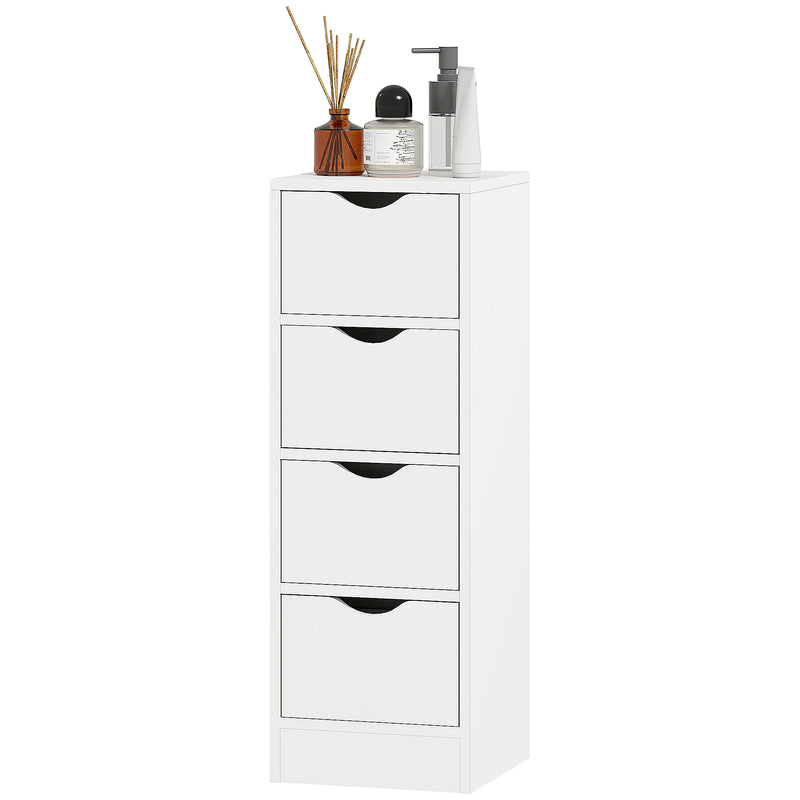 Narrow 4-drawer bathroom cabinet – image 10
