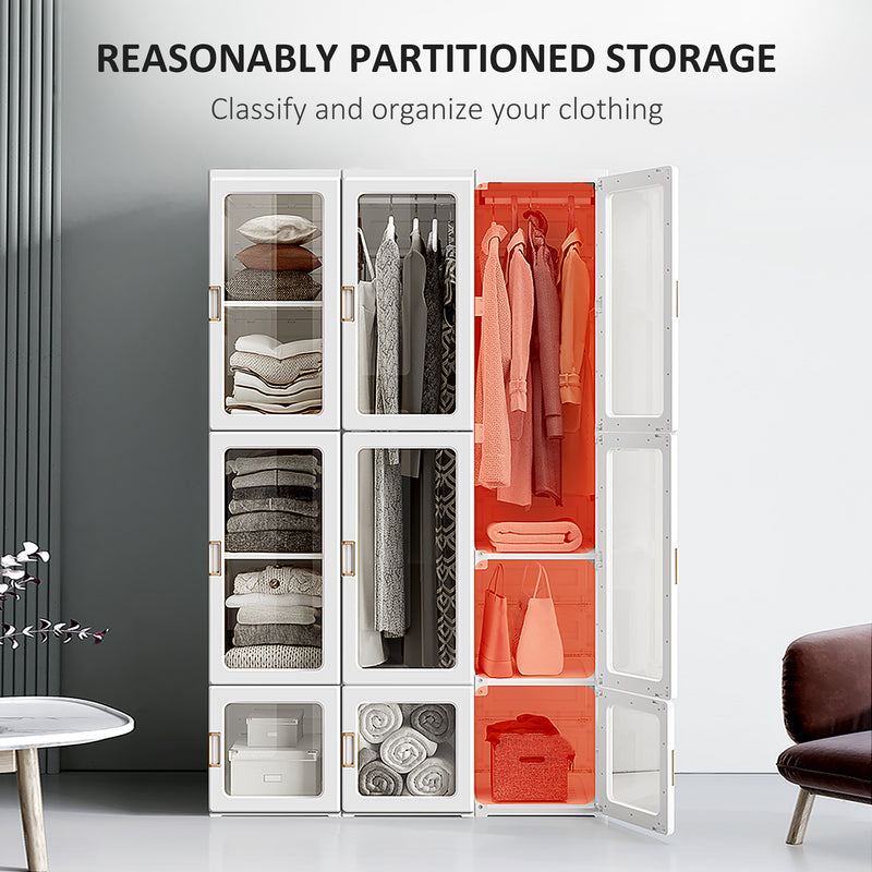 Foldable portable wardrobe – image 4