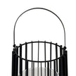 Close-up of the arched handle and top of the lantern
