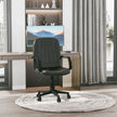 Faux leather swivel executive chair – image 2