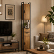 Slim industrial tall cabinet – image 9