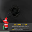 Built-in fan for inflating the display