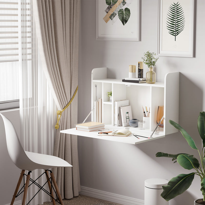 Wall-mounted drop-leaf desk – image 2