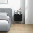 Marble-effect bedside table – image 8