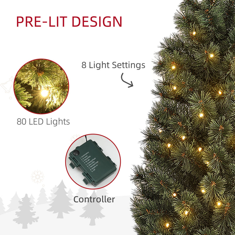 4ft pre-lit Christmas tree with remote – image 5