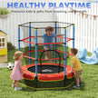 Kids trampoline with enclosure – image 9