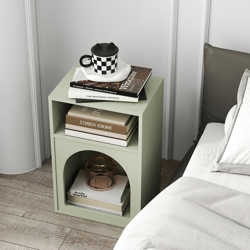 Set of 2 arched bedside tables – image 7