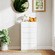 White 5-drawer chest – image 6