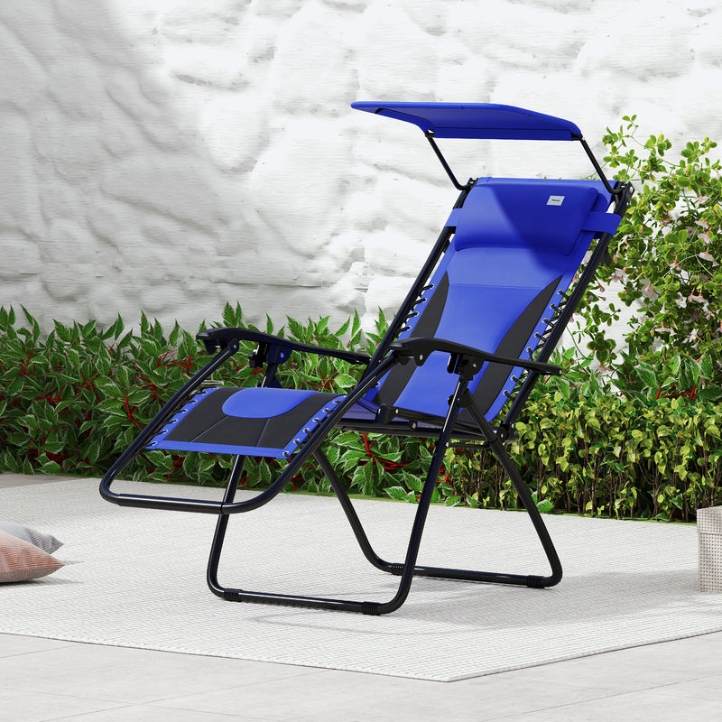 Blue zero gravity chair – image 10