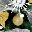5ft pre-lit gold decorated Christmas tree – image 9
