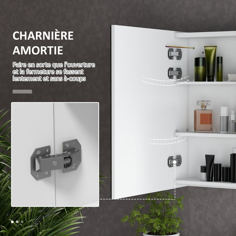 LED mirror bathroom cabinet – image 7