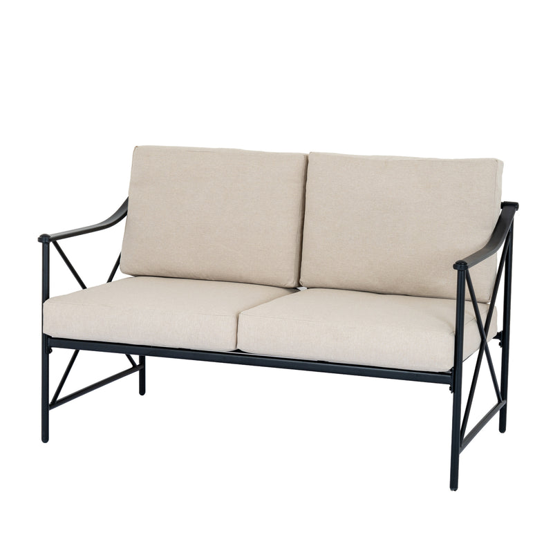 Madison two-seater sofa, three-quarter view