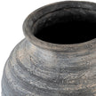 Looking into the rolled rim of the Marra vase
