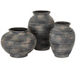 Marra large vase shown with two other Marra vases, sold separately