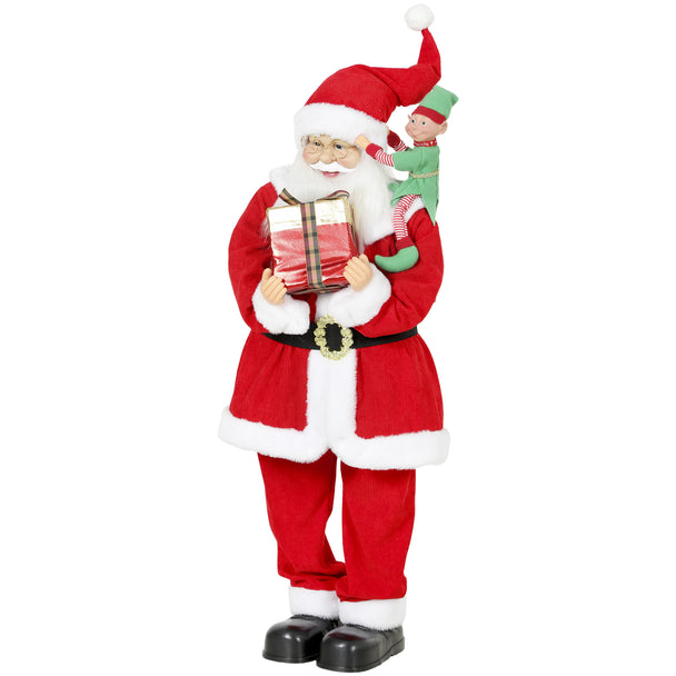 4ft Singing Santa on a white background