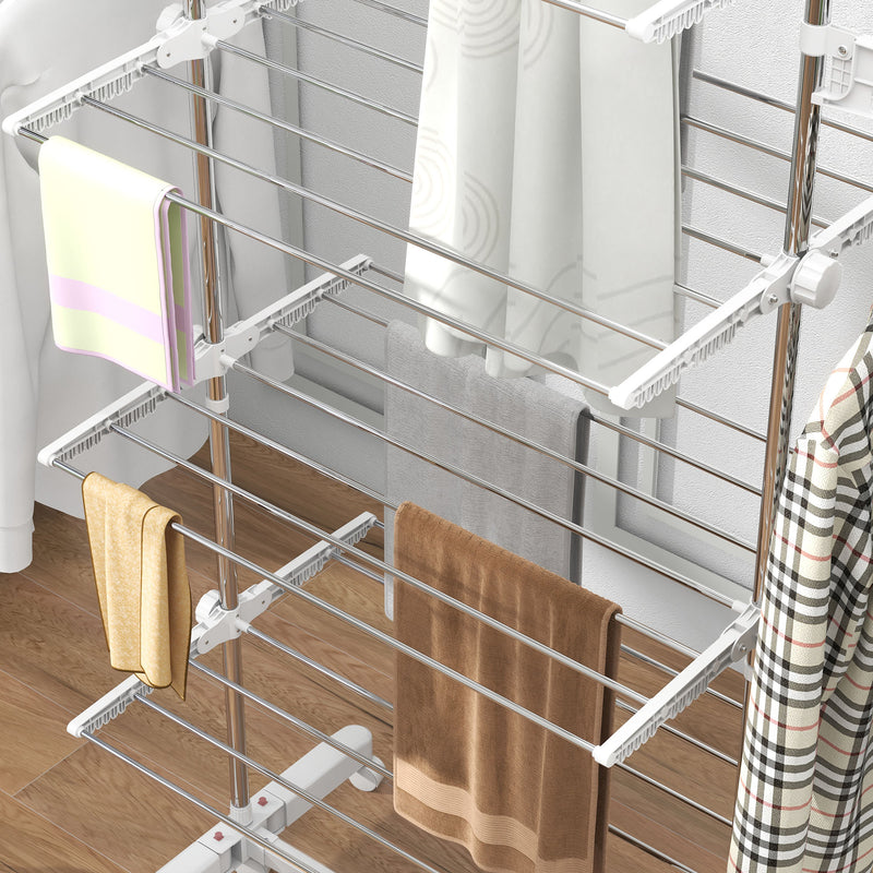 4-shelf clothes airer – image 9