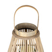 Close-up of the handle and top collar of the lantern