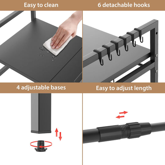 Expandable microwave stand feature overview