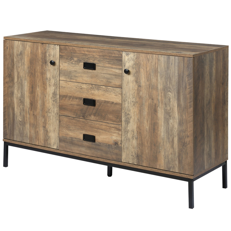 Mango wood-effect sideboard – image 10