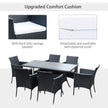 6-seater rattan dining set – image 6