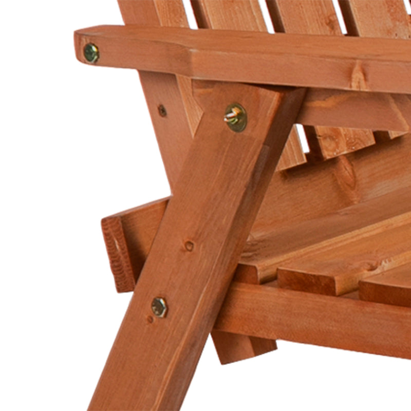 Wooden bench with centre table – image 8