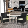 3-piece rattan bistro set – image 10