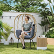Standing rattan egg chair – image 2