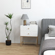 Raised ridged bedside table – image 9