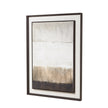 Moderno painting from an angle, showing the dark frame