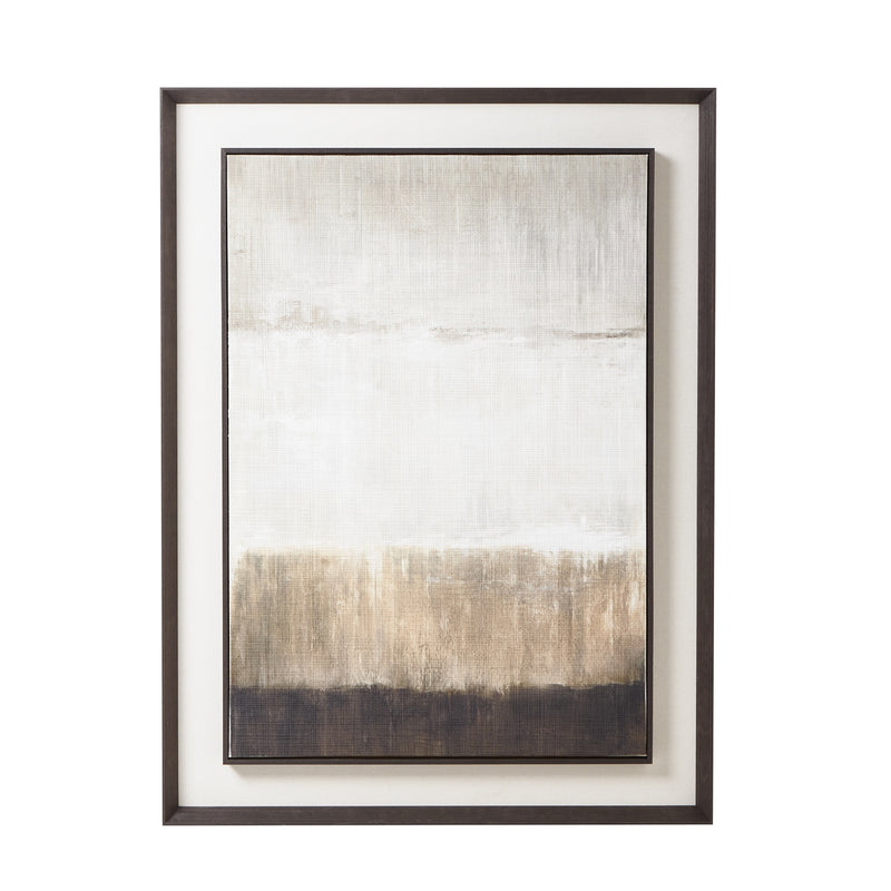 Moderno extra large abstract painting on linen, front view