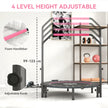48" foldable fitness trampoline – image 4