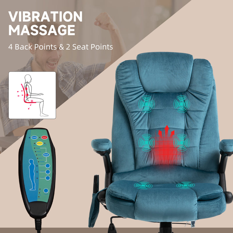 Heated massage office chair – image 4