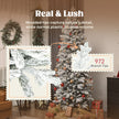 7ft frosted pencil Christmas tree – image 5