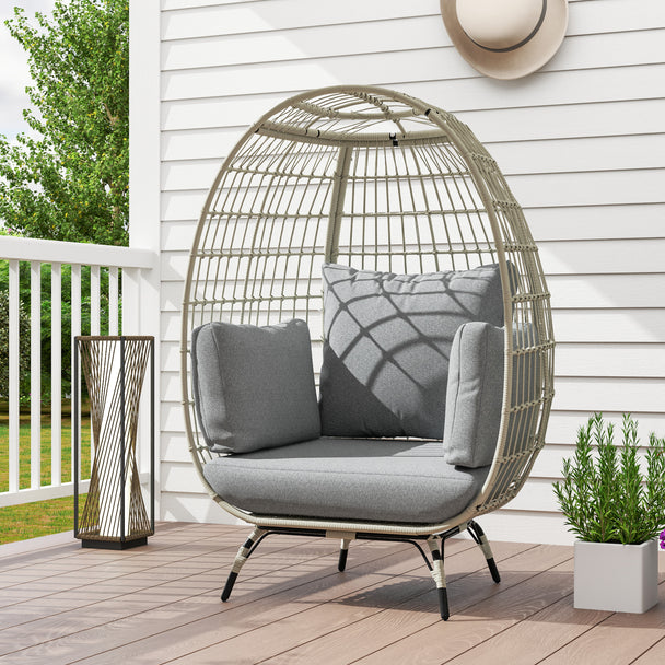 Rattan egg chair – image 2