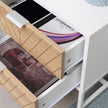 White & oak bedside table – image 10
