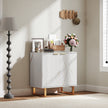 White ribbed sideboard – image 2