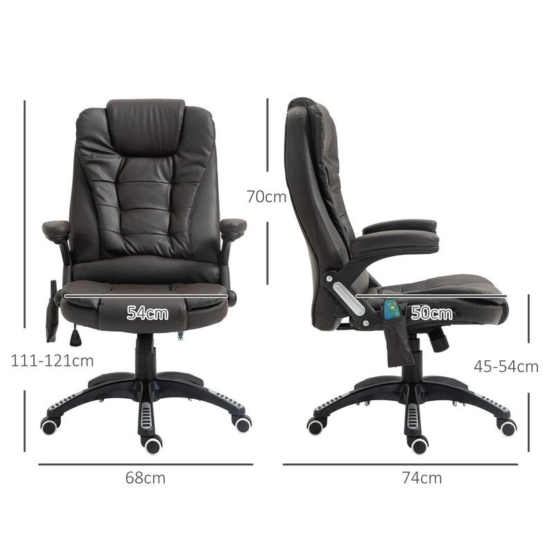 Heated massage executive chair – image 3