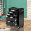 5-Drawer Lockable Rolling Tool Chest with EVA Liners – Black – image 9 of 9