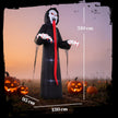 10ft Inflatable Skeleton with LED Lights – image 3 of 9
