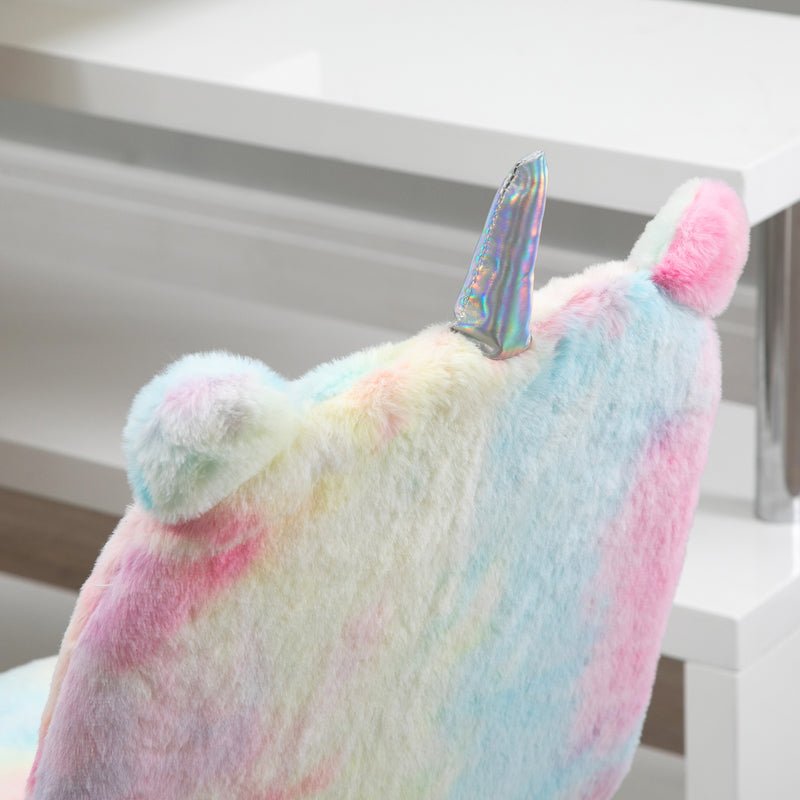 Fluffy unicorn desk chair – image 8