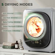 4kg silver touch-control tumble dryer – image 4